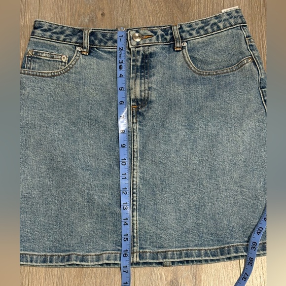 A.P.C. Rue Madame Paris Mini Denim Skirt. Size 36 - Picture 9 of 9